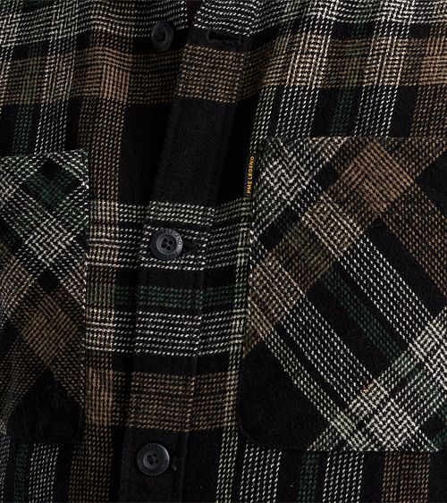 PME Legend Overshirt Ruit Zwart Grijs Product / Detail