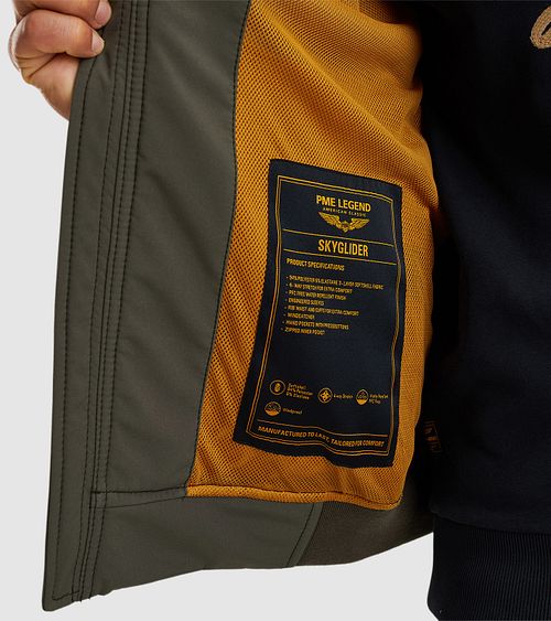 PME Legend Veste Skyglider Vert Foncé Model / Detail