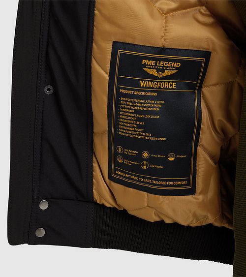 PME Legend veste Wingforce noire Model / Detail