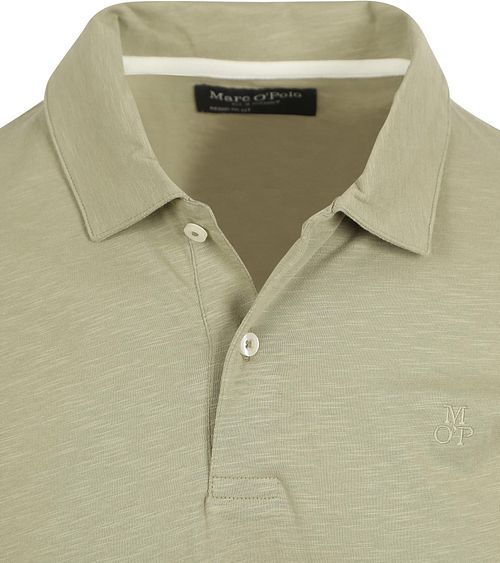 Polo Marc O'Polo Slubs en verde salvia Product / Detail
