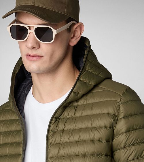 Save The Duck Jakke Giga Donald Olivengrøn Model / Detail