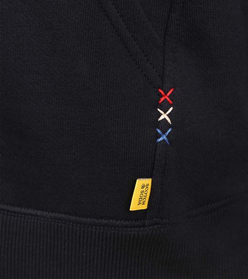 Scotch and Soda Bandana Hoodie Marine Product / Detail