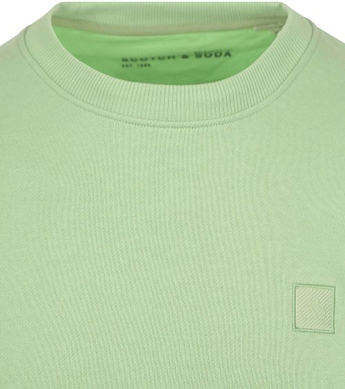 Scotch and Soda-trøje i kernefarven lysegrøn Product / Detail