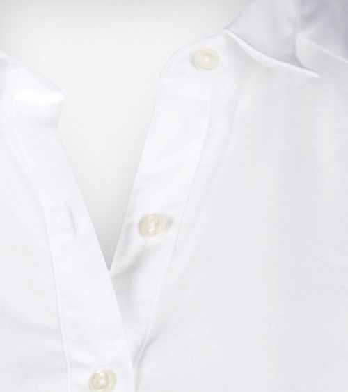 Steppin' Out Blus Lauren Oxford Stretch Vit Product / Detail