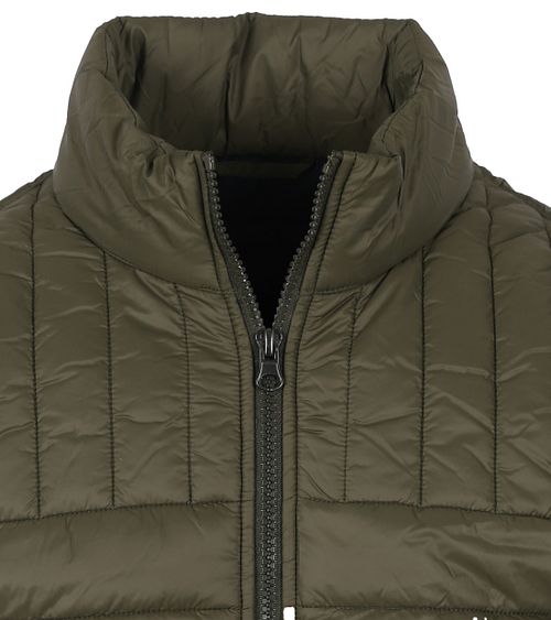 Suitable Bodywarmer Olijfgroen Product / Detail