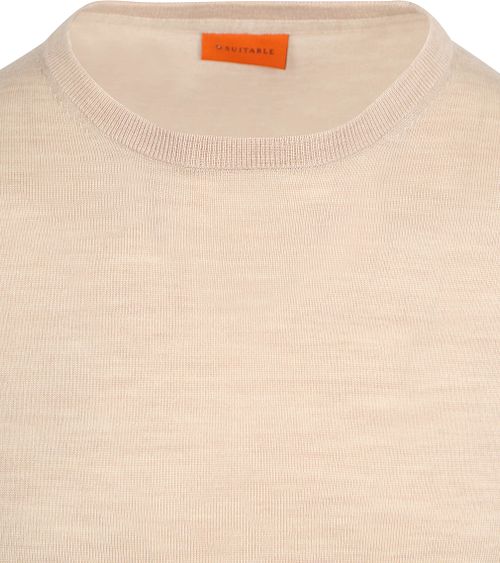 Jersey de merino Suitable en color crudo Product / Detail