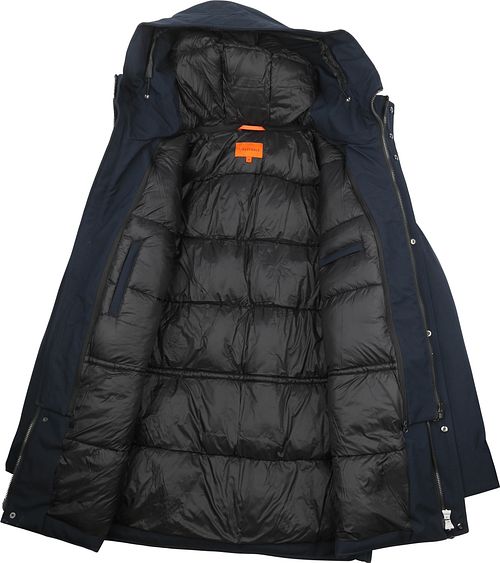 Suitable Parka Black Mountain Marine Modern-Fit Product / Detail