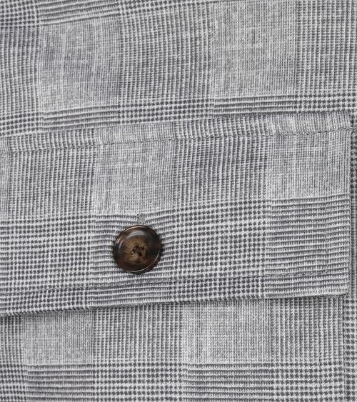 Suitable Liv Overshirt Kariert Grau Product / Detail