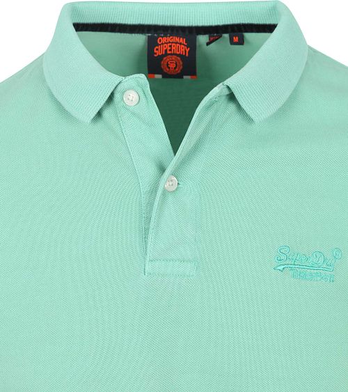 Superdry polo Destroyed i grøn Product / Detail