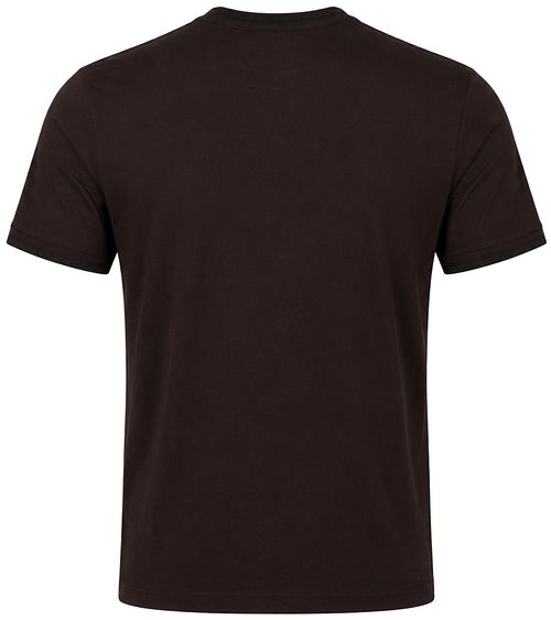 T-shirt Fred Perry Twin Tipped w kolorze brązowym 86C Product / Achterkant