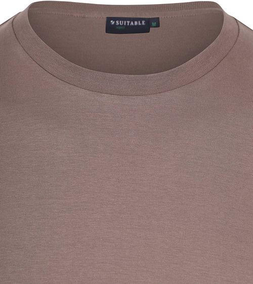 Suitable Respect T-Shirt de manga larga Heavy en color topo Product / Detail