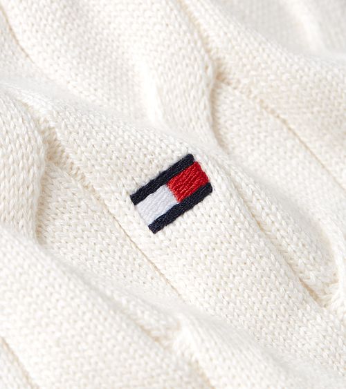 Sweter Tommy Hilfiger Cable w kolorze off white Product / Detail