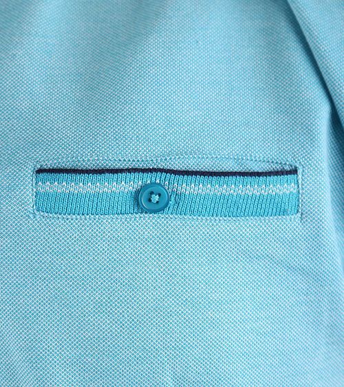 Suitable Polo Oxford aqua Product / Detail