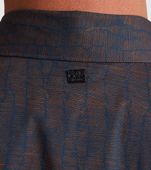 Vanguard Hemd Druck Navy Model / Detail