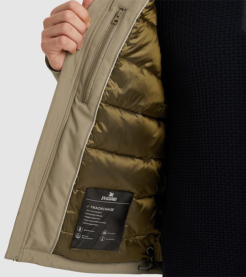 Vanguard Jacke Trackchase Grau Model / Detail