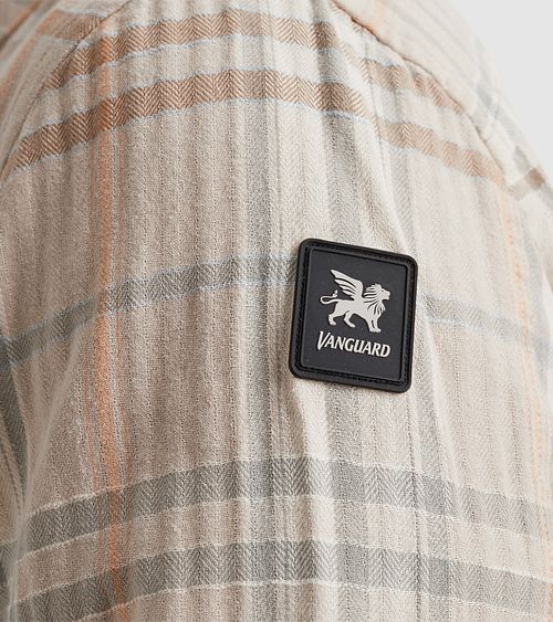 Vanguard Overshirt Ruter Beige Product / Detail