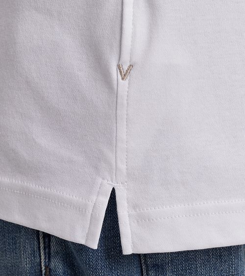 Vanguard Short Sleeves Hemd Wit Model / Detail