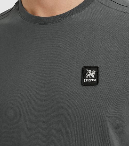 Vanguard T-shirt Jersey Mørke Skifer Model / Detail