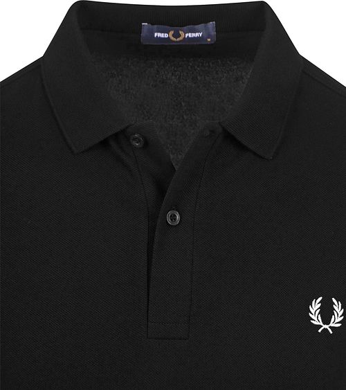 Fred Perry Polo Plain Zwart Product / Detail