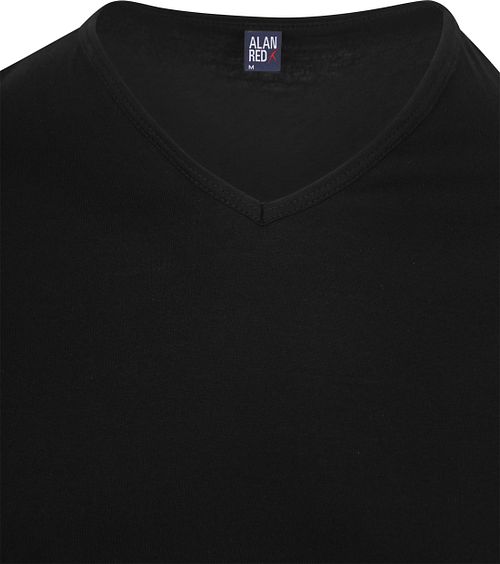 Alan Red T-Shirt de cuello en V Vermont negro (pack de 2) Product / Detail