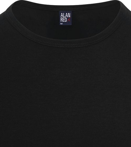 Alan Red Ottawa T-skjorte Stretch Svart (2-pakning) Product / Detail
