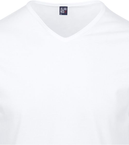 Alan Red Vermont Ekstra Lang T-skjorter Hvit (2Pakning) Product / Detail