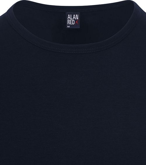 Alan Red Ottawa T-Shirt Stretch Marinblå (2-pack) Product / Detail