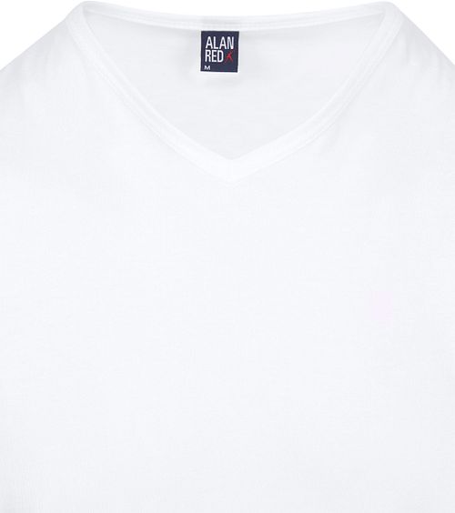 Alan Red Minto Linne Ärmlös Vit (2-pack) Product / Detail