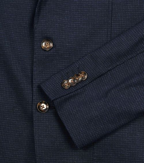 Americana Suitable Fame pata de gallo azul marino Product / Detail