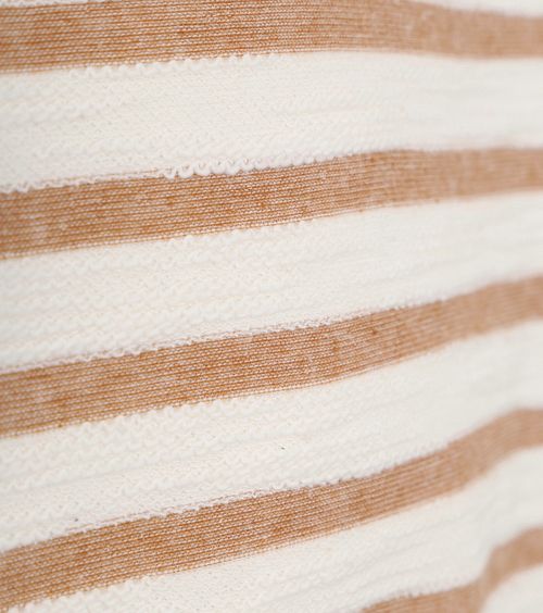 Anerkjendt Kikki T-Shirt naranja a rayas Model / Detail