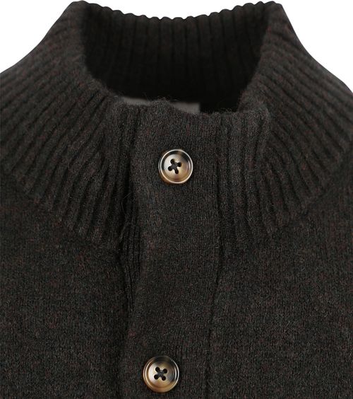 Suitable Strickjacke Austus Wollmix Anthrazit Product / Detail