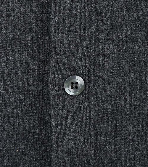 William Lockie Lamswol Vest Antraciet Product / Detail