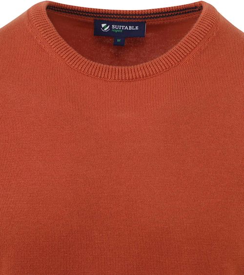 Suitable Respect Oinix Pullover Girocollo Arancione Product / Detail