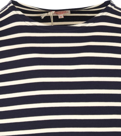 Armor-Lux Genser Striper Mørkeblå Product / Detail