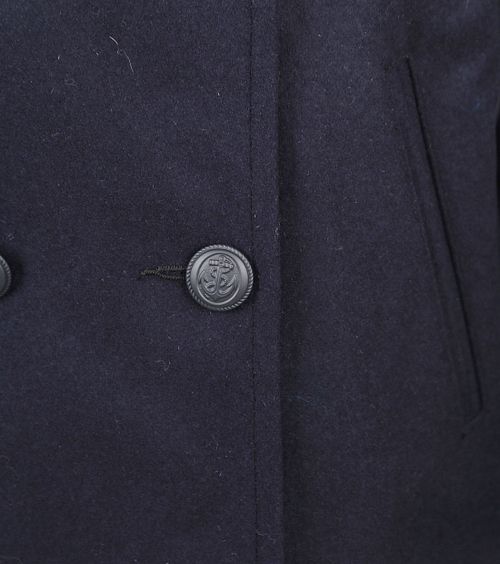 Armor-Lux kurtka Cap Sizun z wełny w kolorze granatowym Product / Detail
