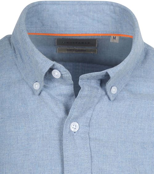 Suitable Camisa de franela azul claro Product / Detail