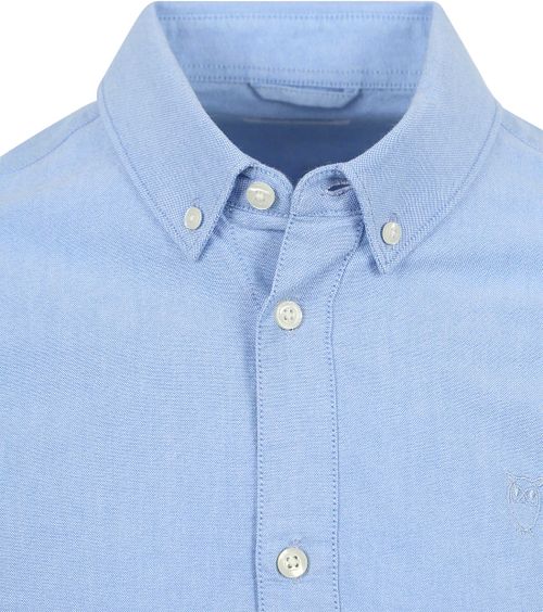 Camisa melange azul claro KnowledgeCotton Apparel Product / Detail