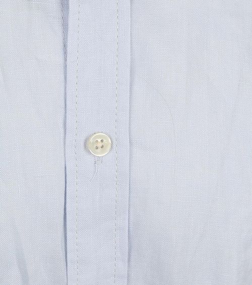 Camisa de lino Scotch and Soda azul claro Product / Detail