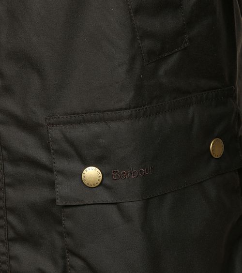 Barbour Ashby Vaxjacka Oliv Product / Detail