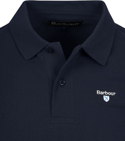 Barbour Basic Polo w kolorze ciemnogranatowym Product / Detail