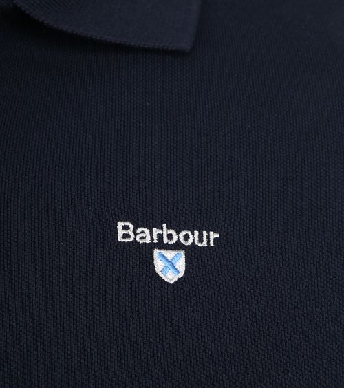 Barbour Basic Polo w kolorze ciemnogranatowym Product / Detail