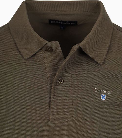 Barbour Basic Polo w kolorze oliwkowozielonym Product / Detail