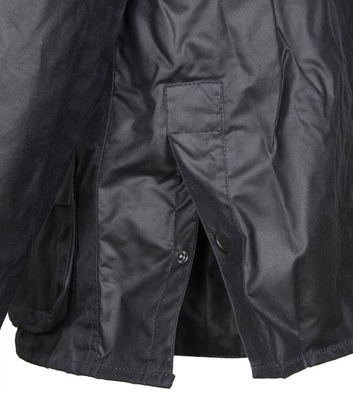 Barbour Bedale Wax Jas Donkerblauw Product / Detail