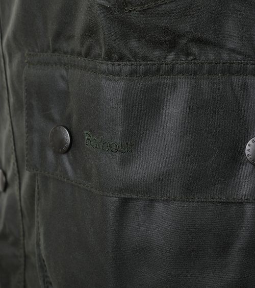 Barbour Bedale Wax Jas Donkergroen Product / Detail