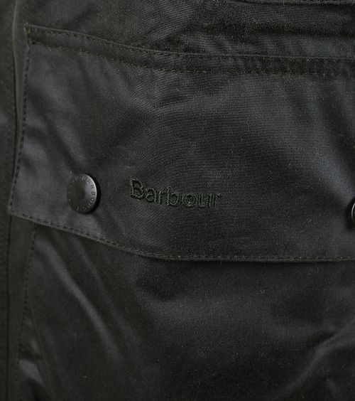 Barbour Border Wax Jakke Grøn Product / Detail