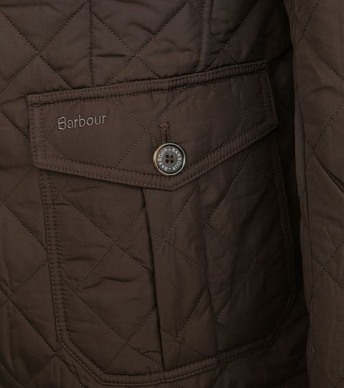 Chaqueta Barbour Quilted Lutz Marrón Product / Detail