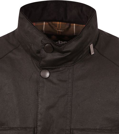 Chaqueta encerada Barbour Corbridge Rustic marrón Product / Detail