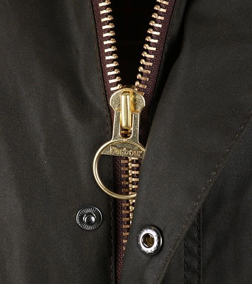 Barbour Classic Bedale Wax Jas Olijfgroen Product / Detail