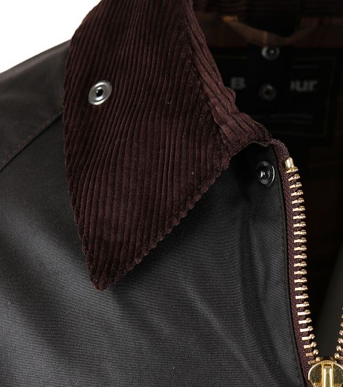 Brązowa woskowana kurtka Barbour Beaufort Product / Detail
