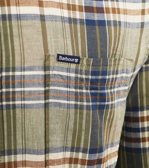 Barbour Laneskin Hemd Kariert Grün Product / Detail